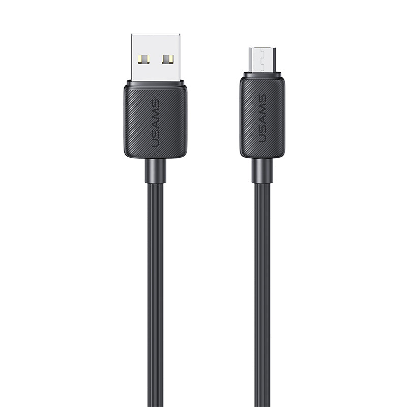 USAMS US-SJ690 1m Micro USB 2A Fast Charging Cable Copper Wire 480Mbps Data Transmission Cord USAMS US-SJ690 1m Micro USB 2A Fast Charging Cable Copper Wire 480Mbps Data Transmission Cord
